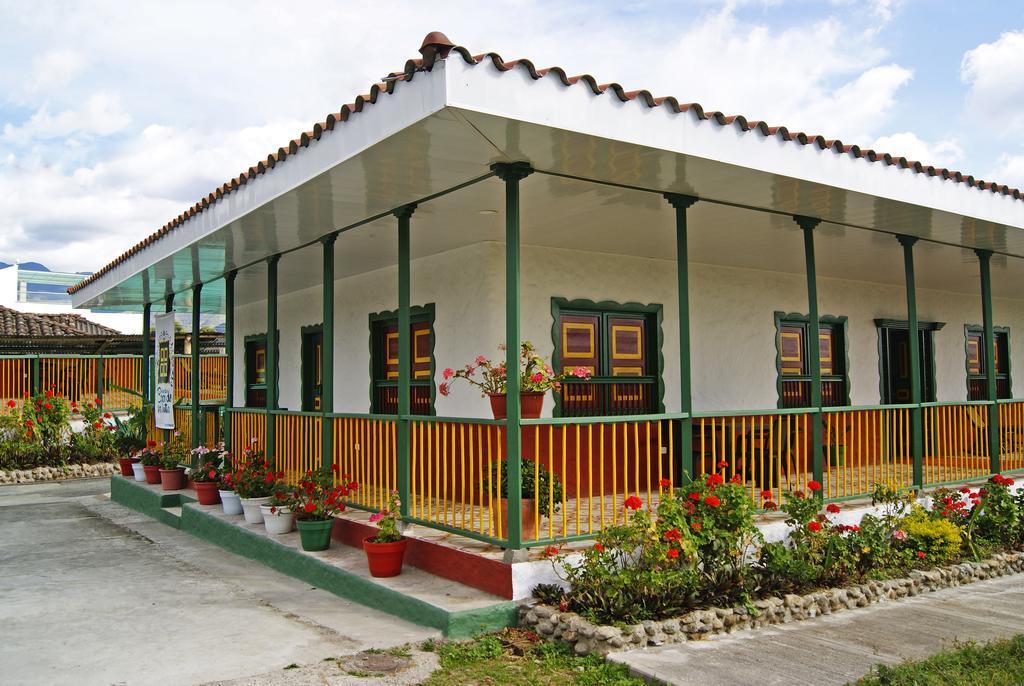 Hostal Casa De Los Taitas Salento Ngoại thất bức ảnh