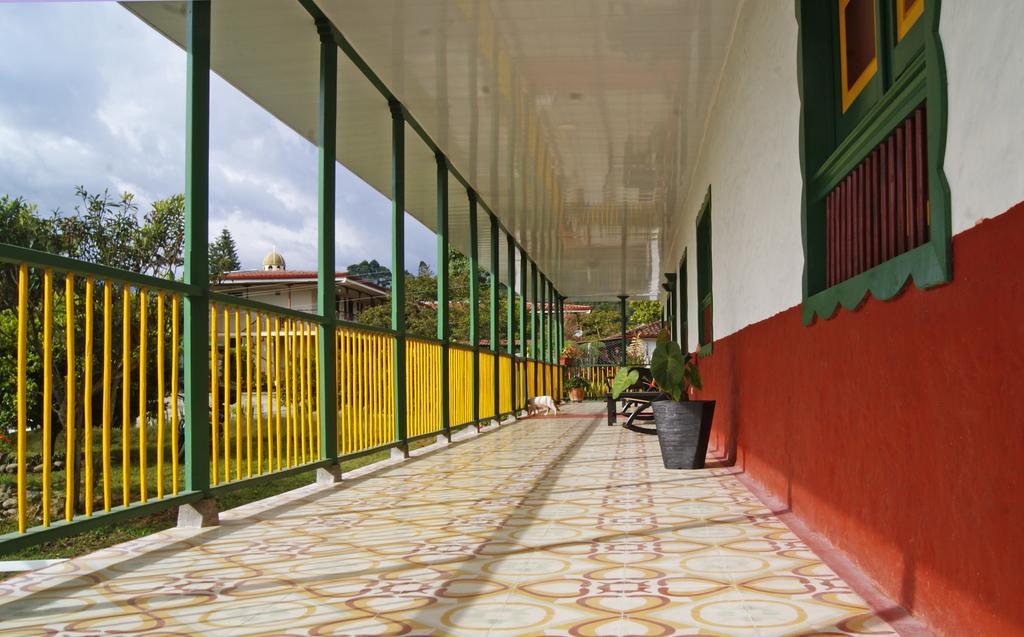 Hostal Casa De Los Taitas Salento Ngoại thất bức ảnh