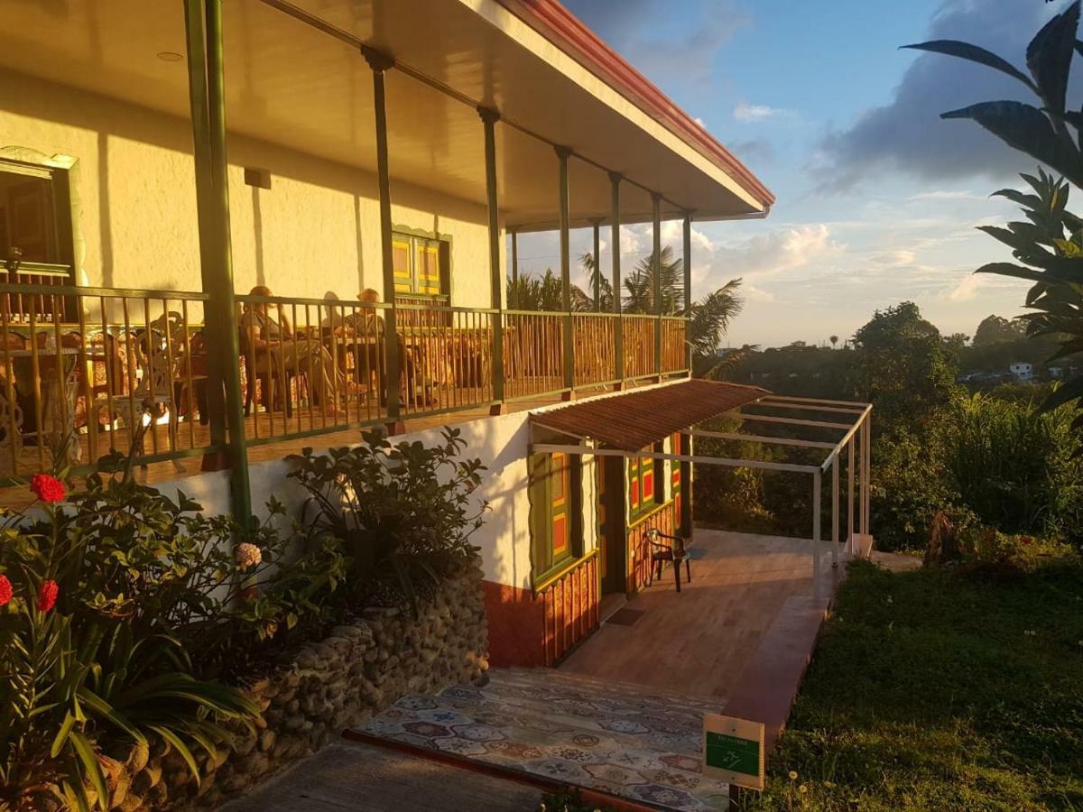 Hostal Casa De Los Taitas Salento Ngoại thất bức ảnh